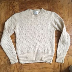 Vintage Cable sweater sz L